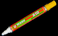 RRUMARK10105 WHITE INDUSTRIAL PAINT PEN